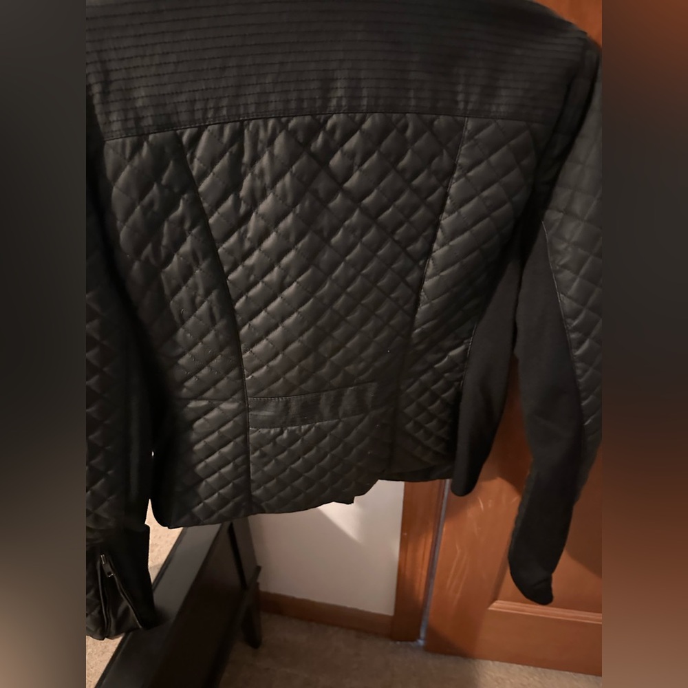 Large Pleather Jacket - Picture 7 of 7